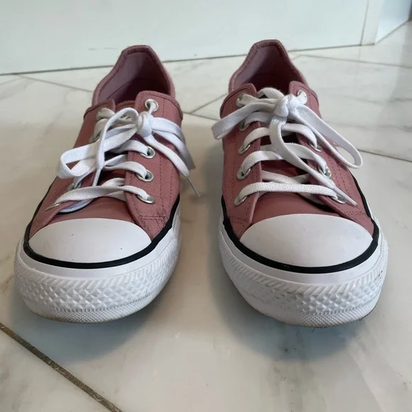 Converse CTAS dusty rose flat zero drop sneaker easy-step crush heel sz 8.5 wmn - Picture 2 of 10